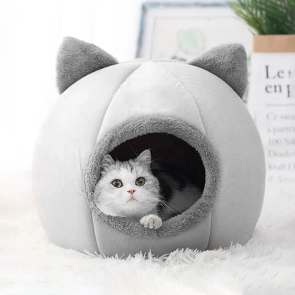 Arctic Velvet Cat Cave