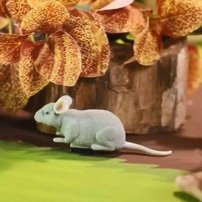 Remote Control Battery-Powered Plush Mouse