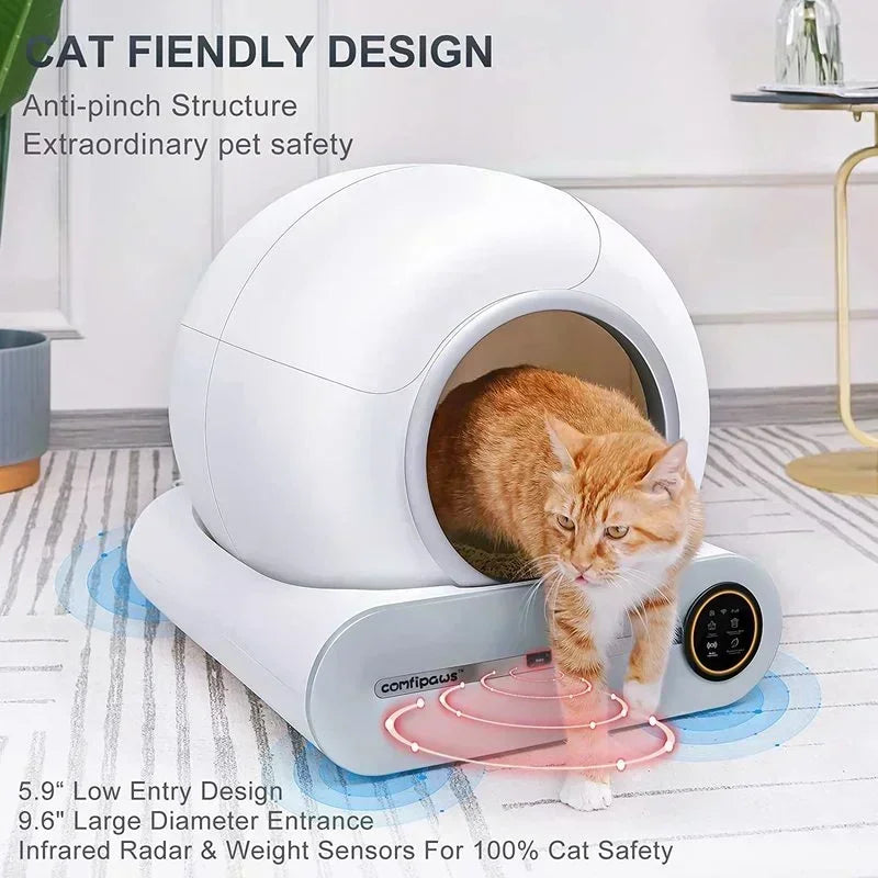 Self-Cleaning Smart Cat Litter Box