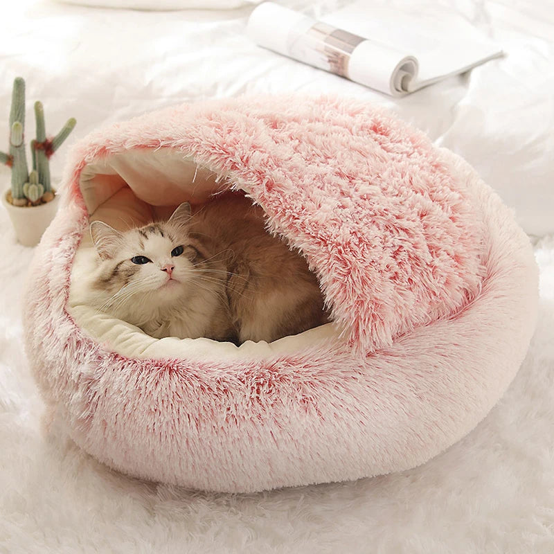 Soft Plush Bed with Cover