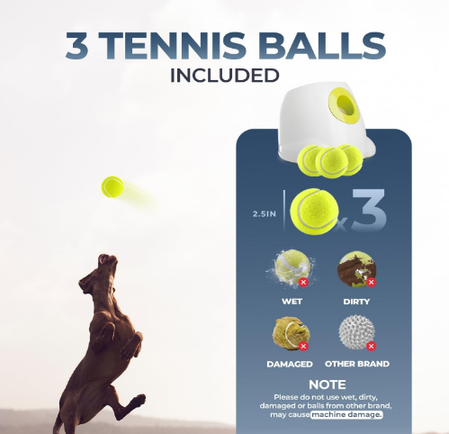 Automatic Tennis Ball Launcher For Dogs